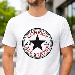 Convict All States Graphic Tee | Unisex Streetwear T Shirt